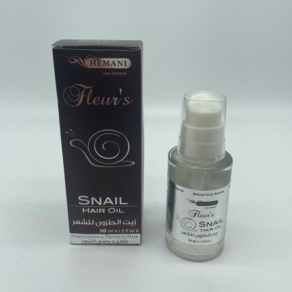 Snail Hair Oil - Schnecken Haaröl 60ml Hemani