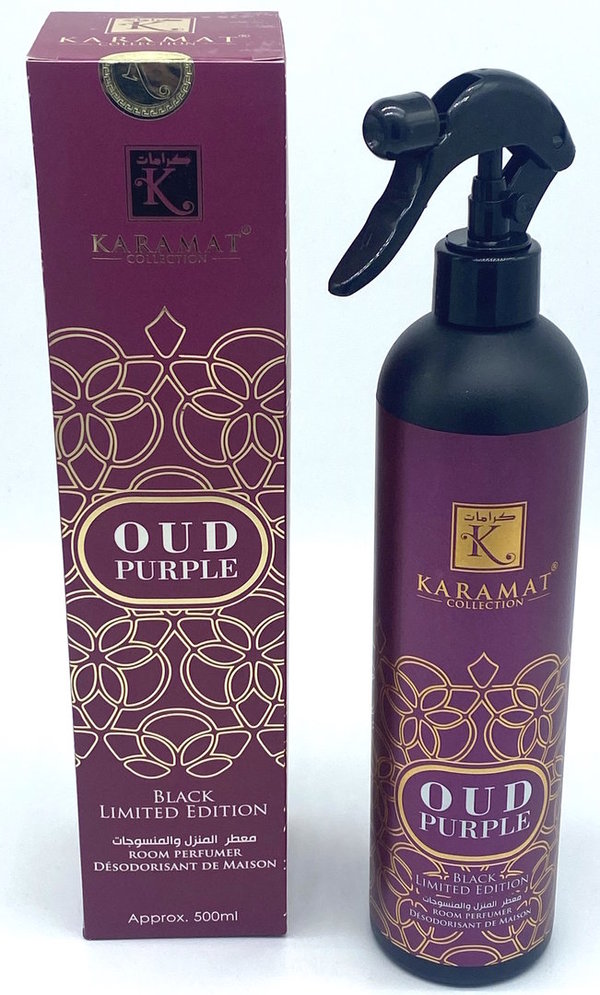 Oud Purple Karamat Textilspray - Room Freshener معطر المنزل