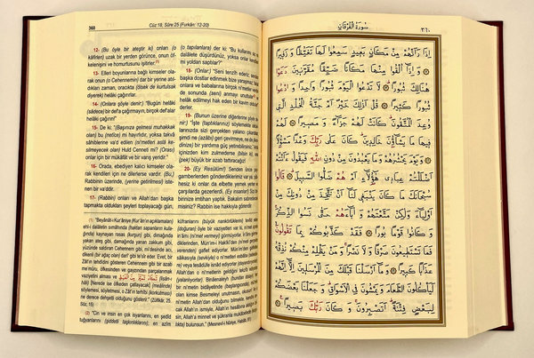 Quran mit türkischer Übersetzung